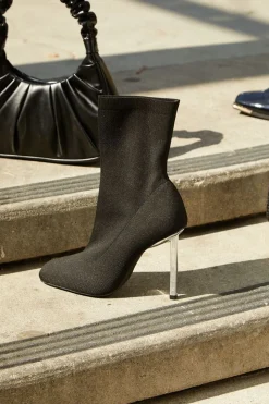 Stiletto Sock Booties