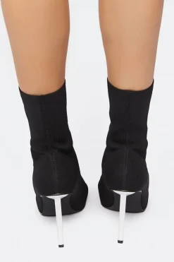 Stiletto Sock Booties