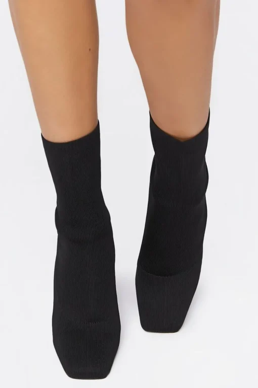 Stiletto Sock Booties