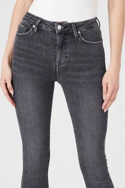 Stone Wash Skinny Jeans