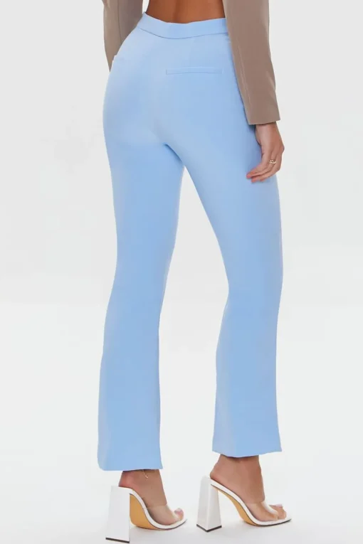 Straight-Leg High-Rise Pants