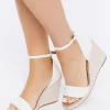 Strappy Espadrille Wedges