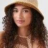 Straw Bucket Hat