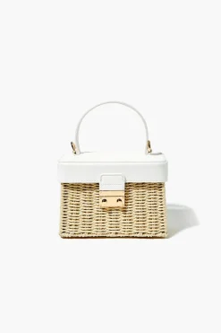 Straw Crossbody Bag