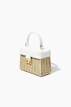 Straw Crossbody Bag
