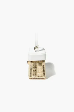 Straw Crossbody Bag