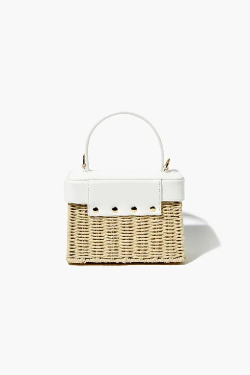 Straw Crossbody Bag