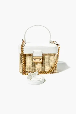 Straw Crossbody Bag