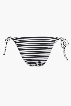 Striped Cheeky Bikini Bottoms