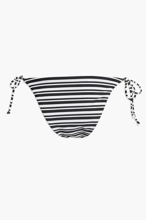 Striped Cheeky Bikini Bottoms