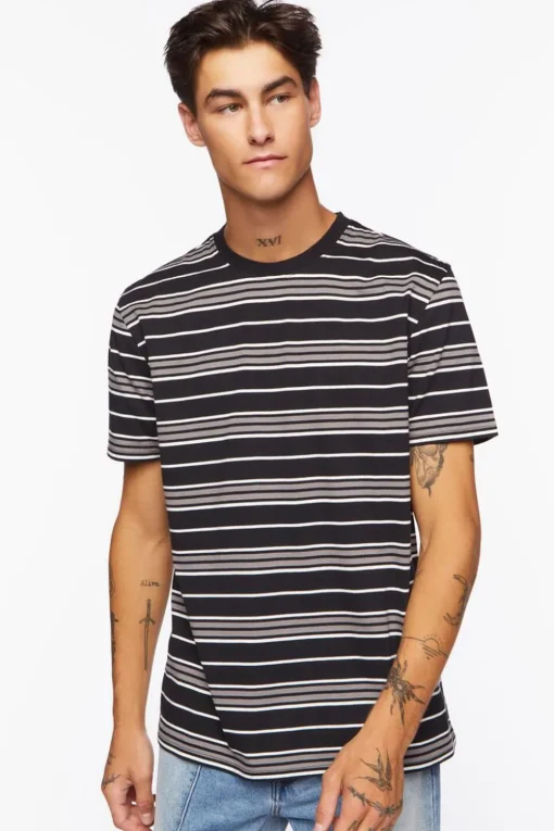 Striped Crew Tee
