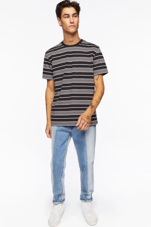 Striped Crew Tee