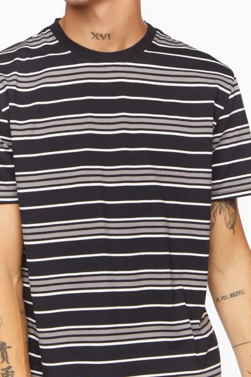 Striped Crew Tee
