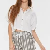 Striped Drawstring Shorts