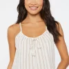 Striped Gauze Pajama Cami