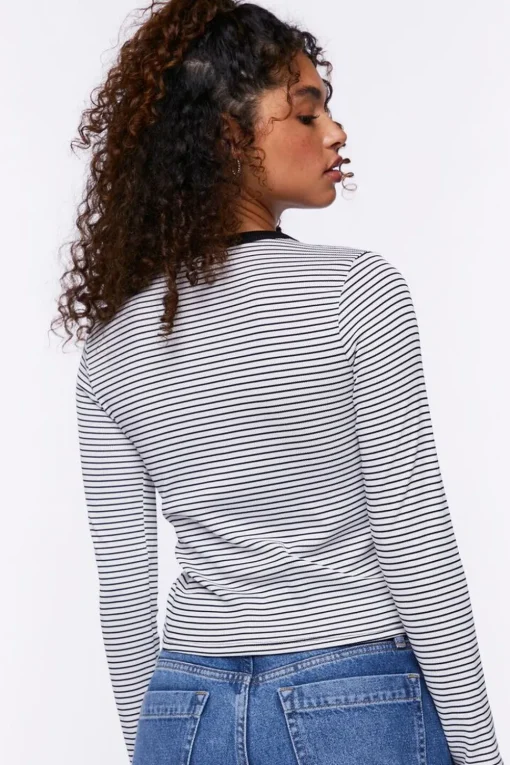Striped Long-Sleeve Tee