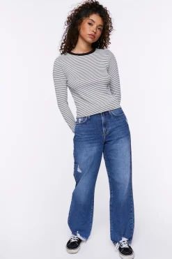 Striped Long-Sleeve Tee