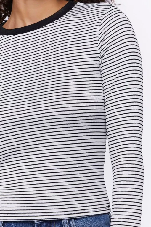 Striped Long-Sleeve Tee