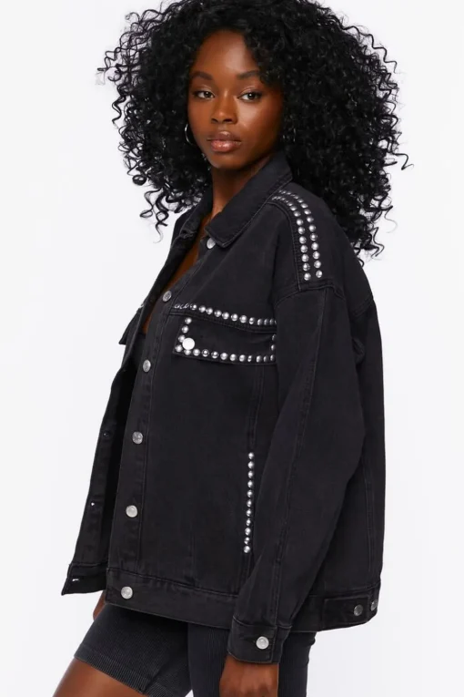 Studded Trucker Jacket