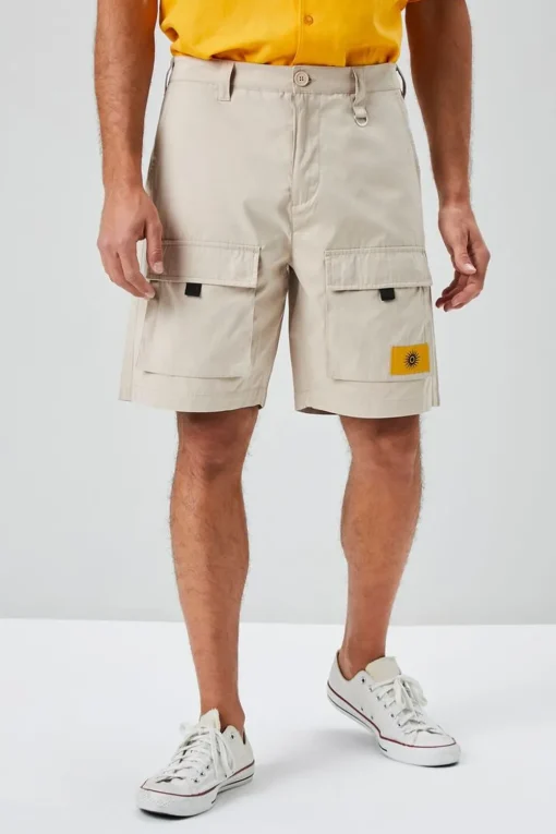 Sun Patch Graphic Cargo Shorts