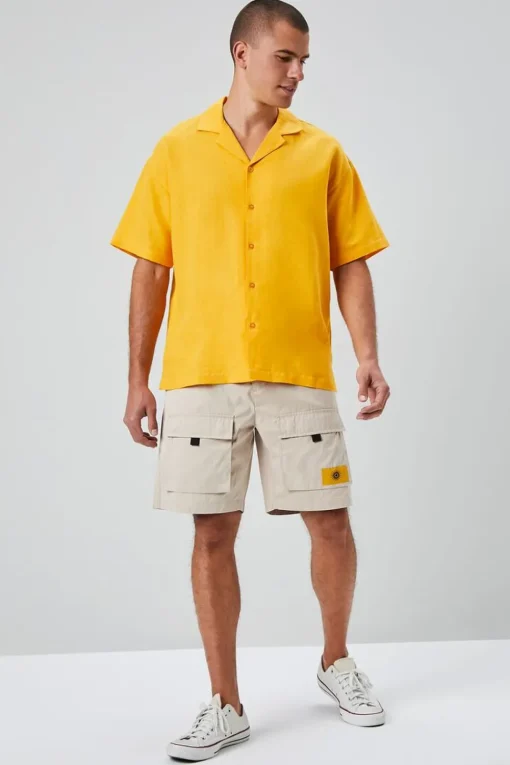Sun Patch Graphic Cargo Shorts
