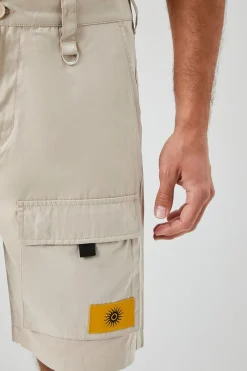 Sun Patch Graphic Cargo Shorts