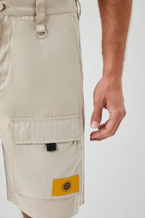 Sun Patch Graphic Cargo Shorts