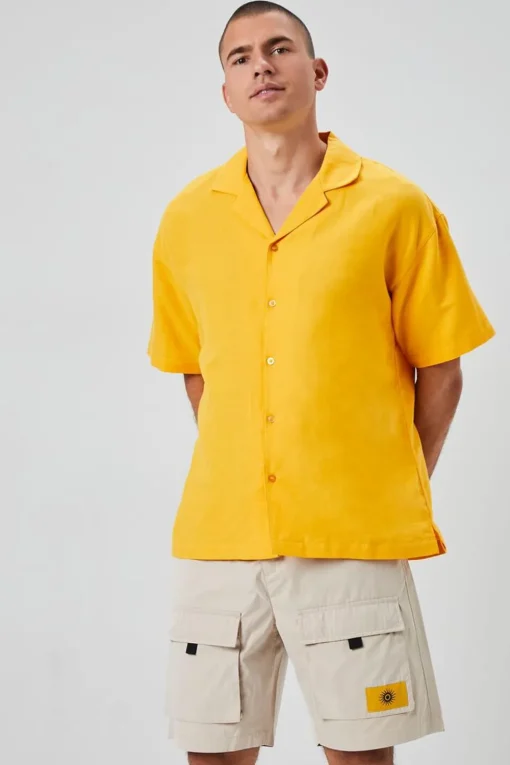 Sun Patch Graphic Cargo Shorts