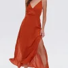 Surplice Cami Maxi Dress