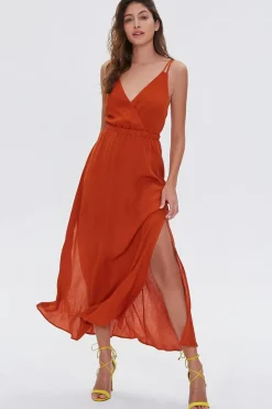Surplice Cami Maxi Dress