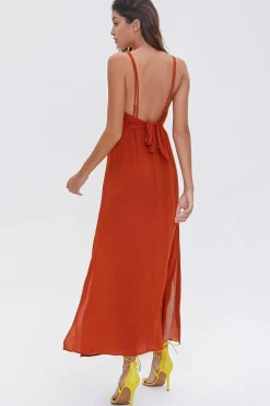 Surplice Cami Maxi Dress