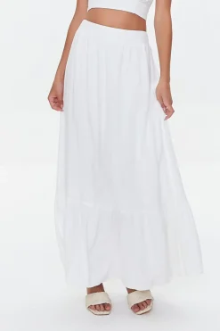 Surplice Crop Top & Skirt Set