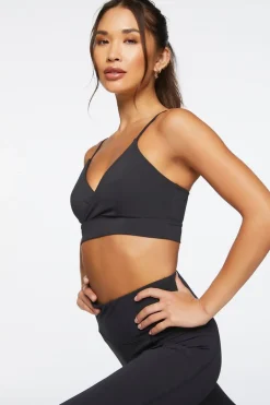 Surplice Longline Sports Bra
