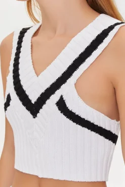 Sweater-Knit Crop Top