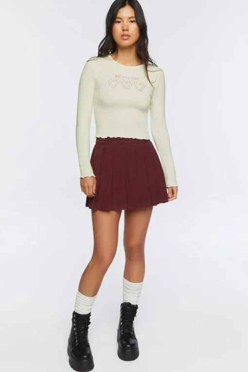 Sweet & A Lil Twisted Graphic Top