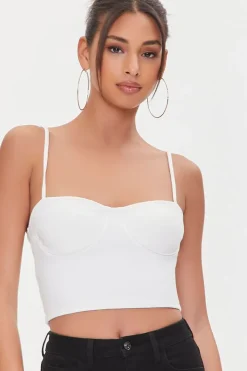 Sweetheart Cropped Cami