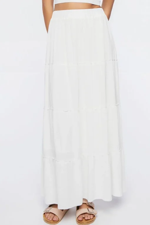 Sweetheart Cropped Cami & Maxi Skirt Set