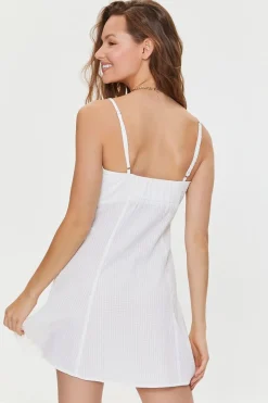 Sweetheart Gingham Mini Dress