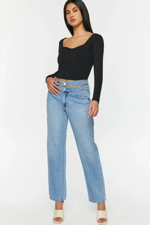 Sweetheart Long-Sleeve Top