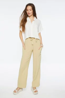 Tassel Drawstring Pants