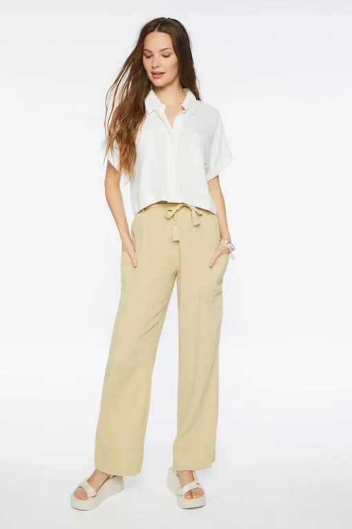 Tassel Drawstring Pants