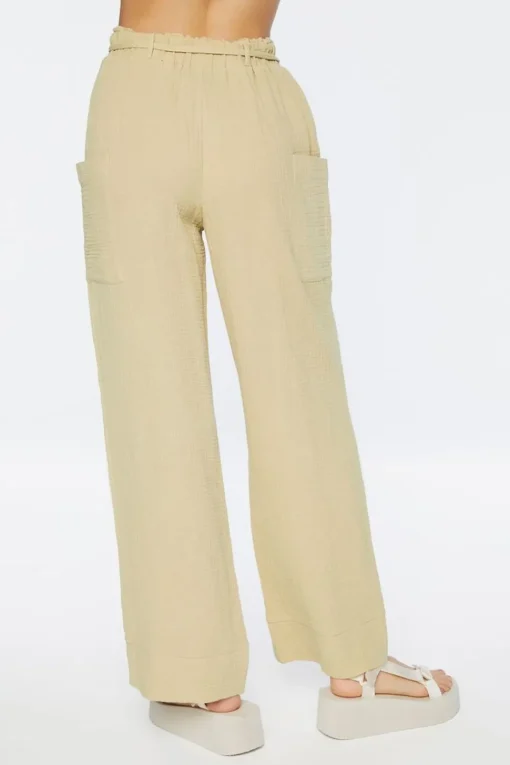 Tassel Drawstring Pants