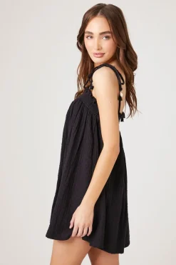 Tassel Shift Mini Dress