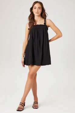 Tassel Shift Mini Dress