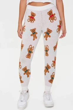 Teddy Bear High-Rise Leggings