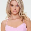 Terry Cloth Underwire Bikini Top