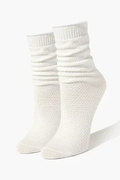 Textured Crew Socks