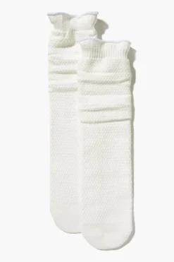 Textured Crew Socks