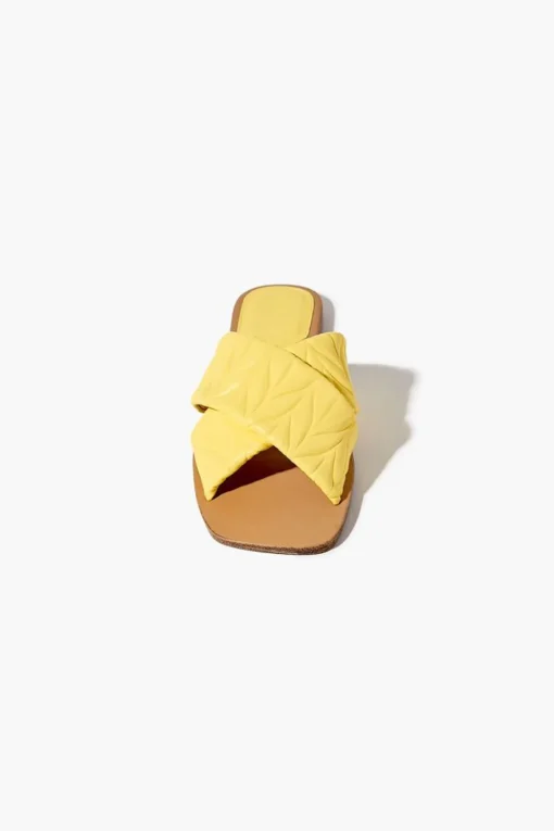 Textured Crisscross Sandals