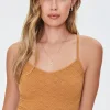Textured Cropped Cami